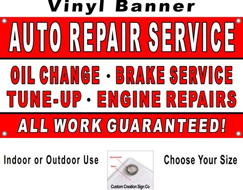 auto repair shop signs Doc