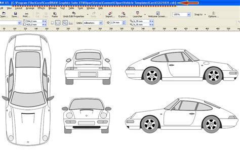 auto tattus in coreldraw Doc