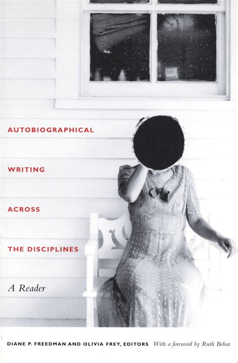 autobiographical writing across the disciplines a reader Doc