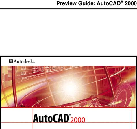 autocad 2000 user guide PDF