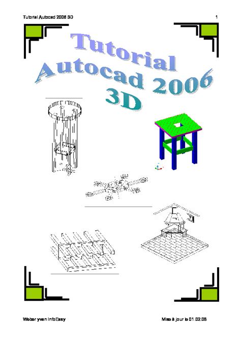 autocad 2006 3d tutorial Reader