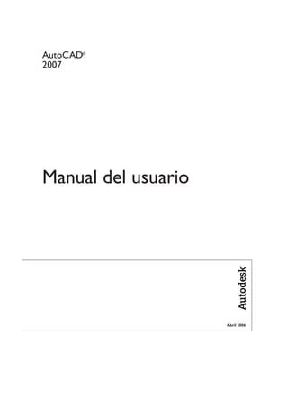 autocad 2007 instruction manual Reader