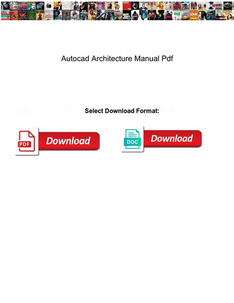 autocad architecture manual pdf Epub