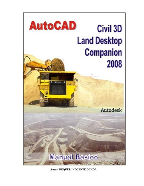autocad civil 3d land desktop manual PDF