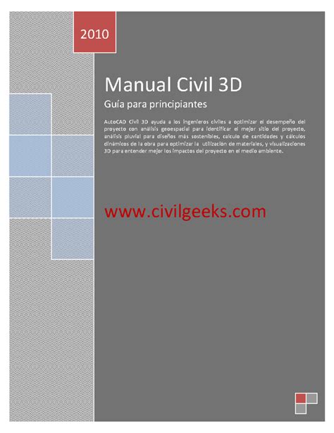 autocad civil 3d manual espanol Reader