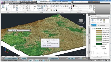 autocad map 3d 2013 training PDF