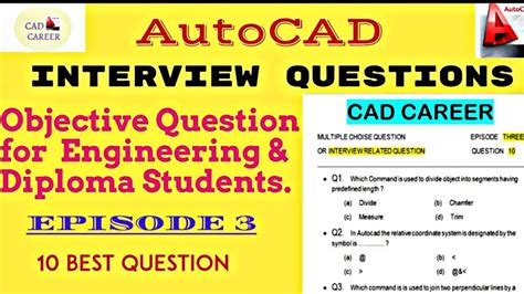 autocad question and answer PDF