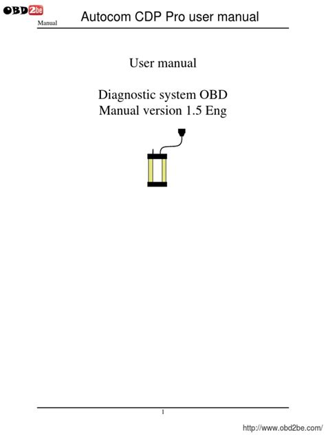 autocom user manual pdf Epub