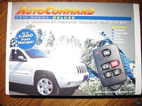 autocommand remote car starter Kindle Editon