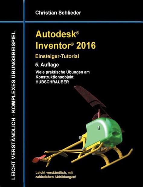 autodesk inventor 2016 einsteiger tutorial hubschrauber Kindle Editon