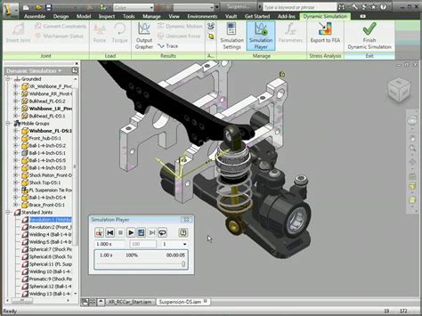 autodesk inventor simulation tutorial PDF