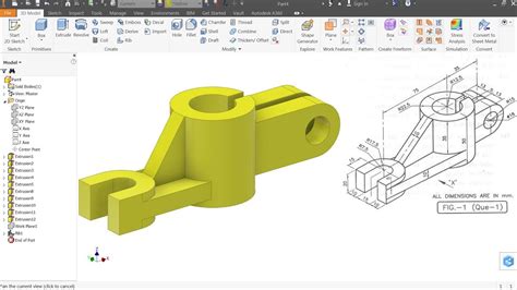 autodesk inventor tutorial 1 2 3 4 PDF