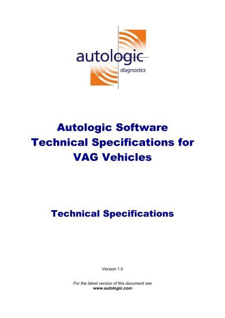 autologic software technical specifications for peugeot PDF