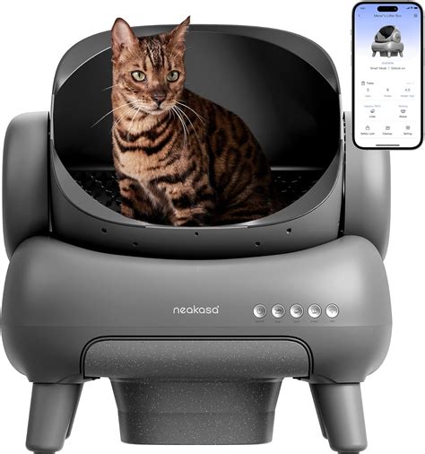 automatic open litter box