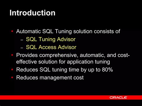 automatic sql tuning in oracle 10g Kindle Editon