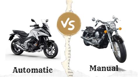 automatic vs manual motorcycles Doc