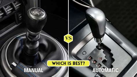 automatic vs manual transmission performance PDF