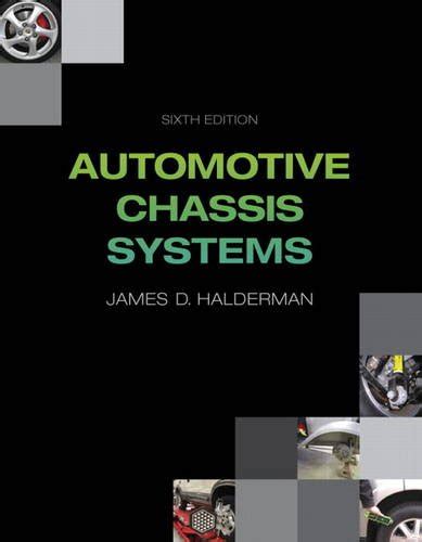automotive chassis systems 6th edition Kindle Editon