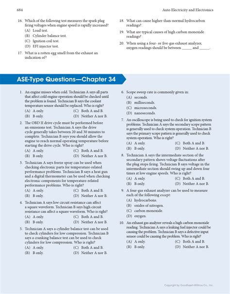 automotive electricity and electronics answers Doc