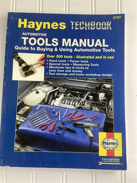 automotive tools manual guide to buying and using automotive tools haynes repair manuals Doc