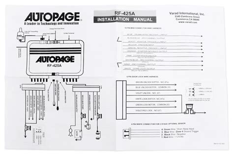 autopage rf 425 installation manual Epub