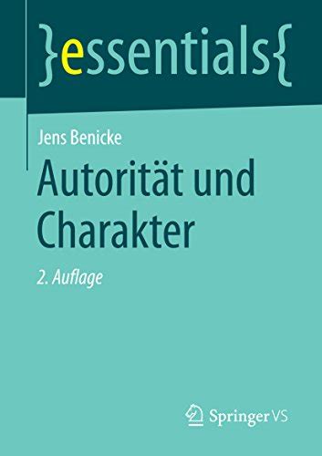 autorit? charakter essentials german benicke Reader