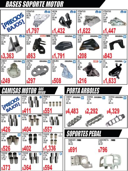 Autozone Catalogo De Refacciones