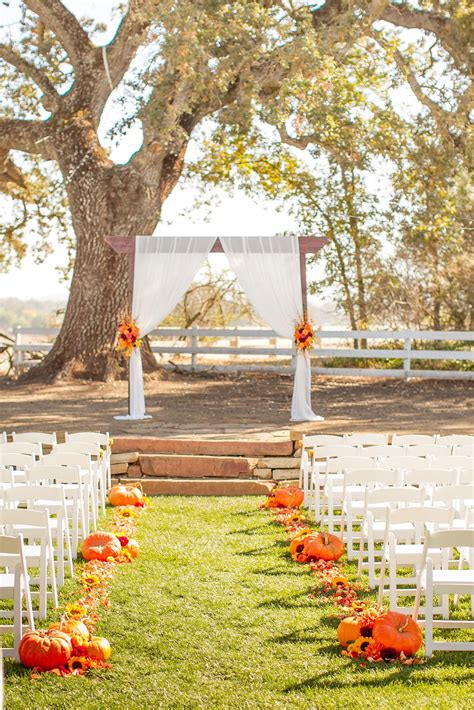 autumn garden wedding