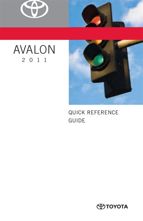 avalon 2011 user guide Doc