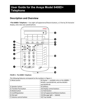 avaya 6408d manual guide Epub