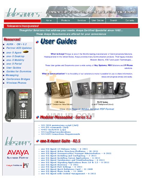 avaya partner programming manual PDF