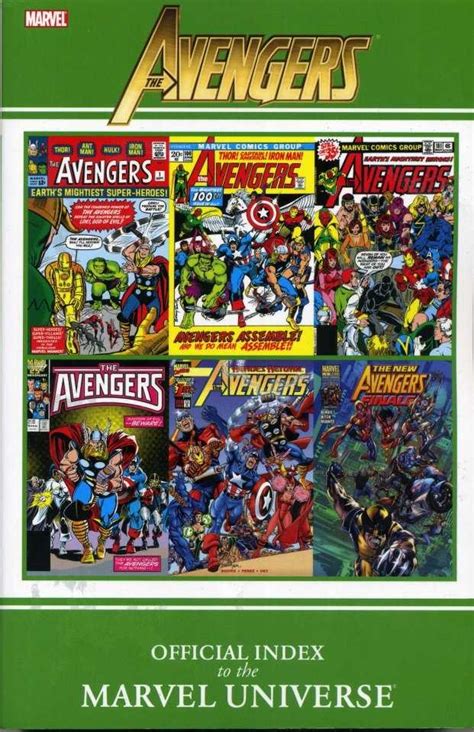 avengers official index to the marvel universe PDF