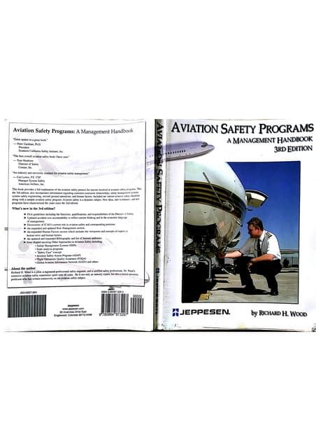 aviation safety programs a management handbook 3rd edition PDF