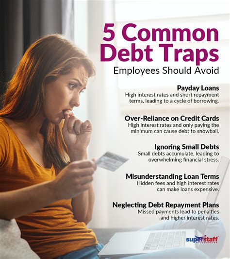 Illustration of a student carefully stepping over a precarious debt trap, symbolizing wise financial choices.
