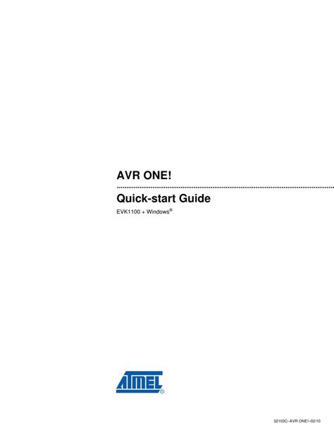 avr one user guide Reader