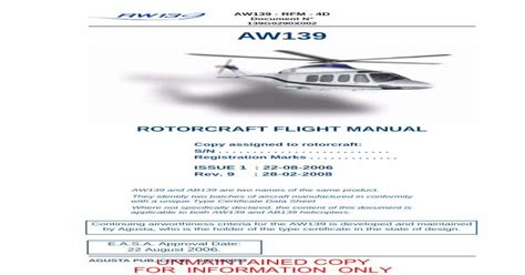 aw139 training manual pdf PDF