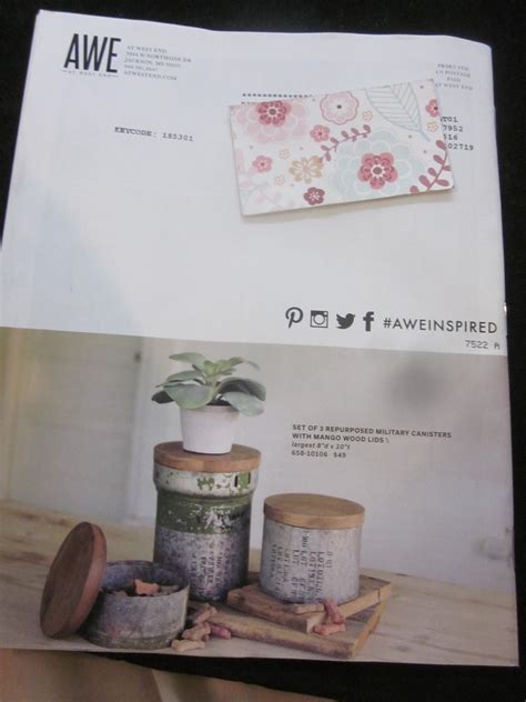 Awe At West End Catalog Request