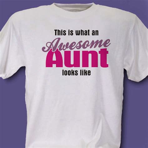 awesome aunt shirt