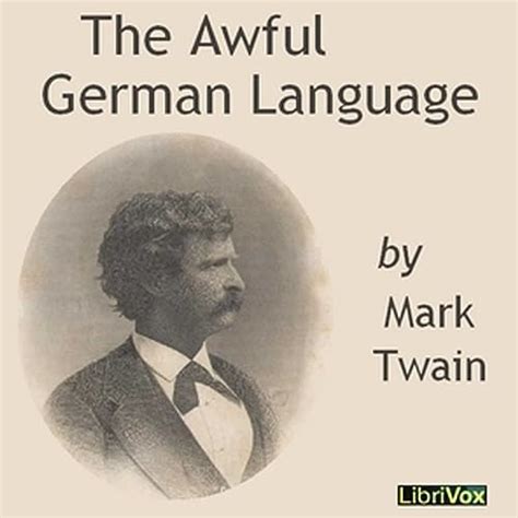 awful german language mark twain Reader