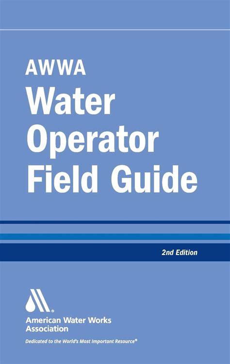 awwa water operator field guide Reader