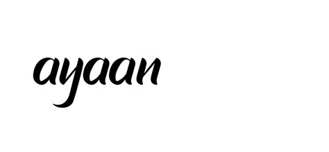 ayaan name style