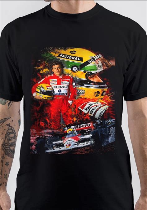 ayrton senna shirt