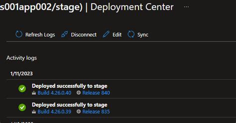 az webapp update slot