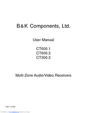 b k ct600 3 amps owners manual Doc