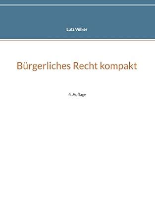 b rgerliches recht kompakt lutz v lker ebook PDF