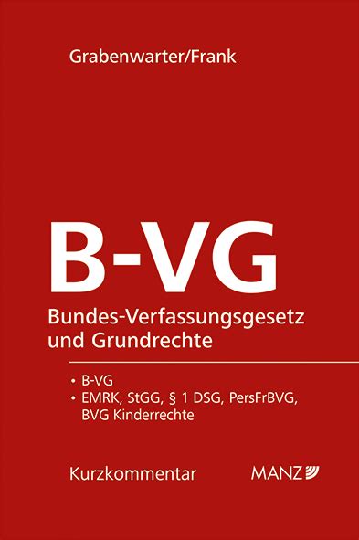 b vg bundes verfassungsrecht heinz mayer PDF