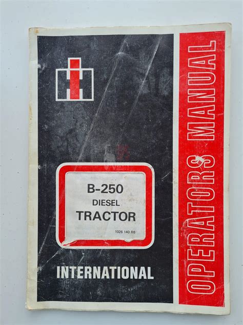 b250 international tractor manual Ebook Kindle Editon