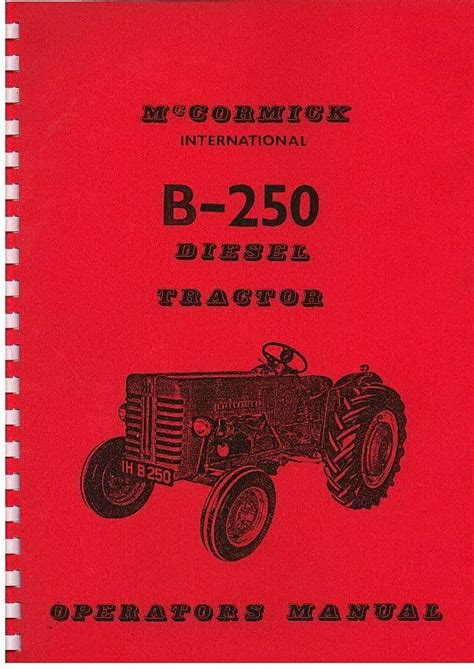 b250 international tractor manual Ebook Kindle Editon