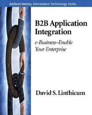 b2b application integration e business enable your enterprise PDF