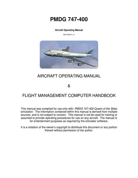 b747 400 maintenance manual Epub